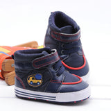 Baby Boys High Top Style Soft Baby Shoes - DestinationBaby