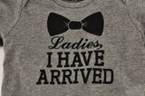 "Ladies, I have arrived" Cute Onesie Sleeper Romper - DestinationBaby