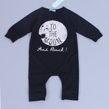 "To the moon and back" Baby Romper Sleeper - DestinationBaby