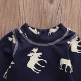 ( Dont Moose with Me! ) Moose Themed Romper Onesie Sleeper - DestinationBaby