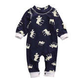 ( Dont Moose with Me! ) Moose Themed Romper Onesie Sleeper - DestinationBaby