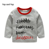 Adorable "Dinosaurs" Shirt and Pants Set - DestinationBaby