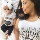 (Mama is my Bestie ) Set. Includes Shirt and Pants - DestinationBaby