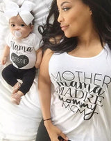 (Mama is my Bestie ) Set. Includes Shirt and Pants - DestinationBaby
