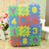 36pcs Alphabet and Numbers Baby Blocks and Mat - DestinationBaby