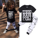 (Messy Hair Dont Care) Outfit - DestinationBaby