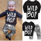 ( Wild Boy ) Boys Shirt and Pants Set - DestinationBaby