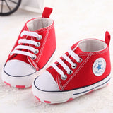 All Star Style Baby Shoes. Choice of Colors - DestinationBaby