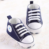 All Star Style Baby Shoes. Choice of Colors - DestinationBaby