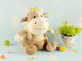 30cm Plush Brown Cow - DestinationBaby