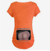 (Buns In The Oven) Maternity T Shirt. - DestinationBaby