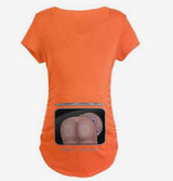 (Buns In The Oven) Maternity T Shirt. - DestinationBaby