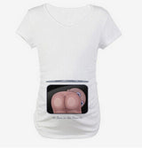 (Buns In The Oven) Maternity T Shirt. - DestinationBaby