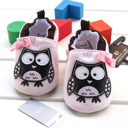 Adorable Baby Girls Owl, Ladybug or Mushroom Shoes - DestinationBaby